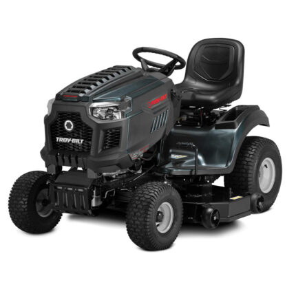 Troy-Bilt Super Bronco XP 46 | 46 in. Gas Riding Lawn Tractor | 679 cc V-Twin Engine | Hydrostatic Drive | Fabricated Deck | W/Mow in Reverse